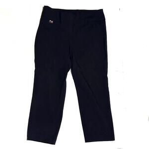 Alfani Navy Blue Cropped Career Dress Pants Women's 8